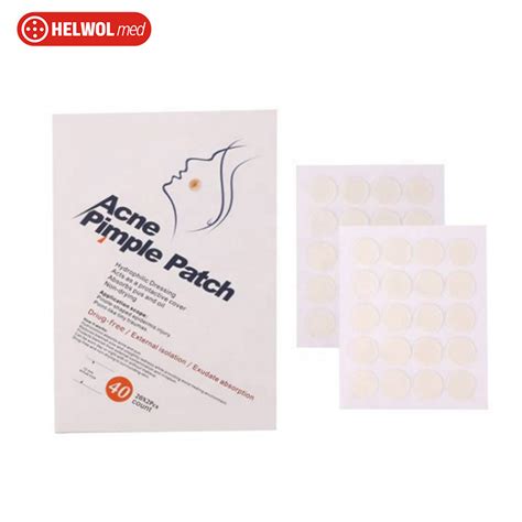 Acne Pimple Patch Hydrocolloid Plaster Buy Product On Ningbo Helwol Medical