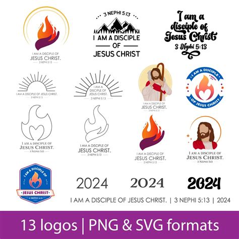 Youth Theme 2024 Lds Logos In Svg And Png 3 Nephi 5 13 I Am A Disciple