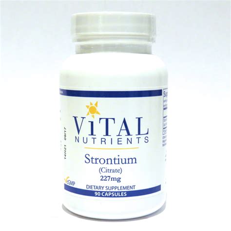 Strontium Citrate Meridian Solutions