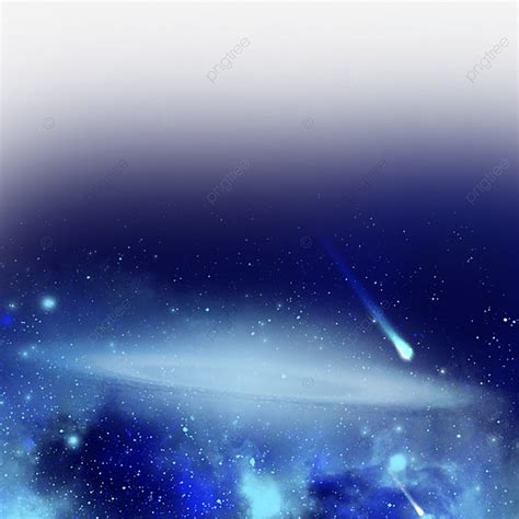 Cosmic Starry Planet Blue Blue Universe Starry Sky Png Transparent