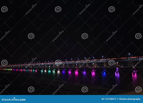 Prakasam Barrage, Vijaywada, Andhra Pradesh Stock Image - Image of ...