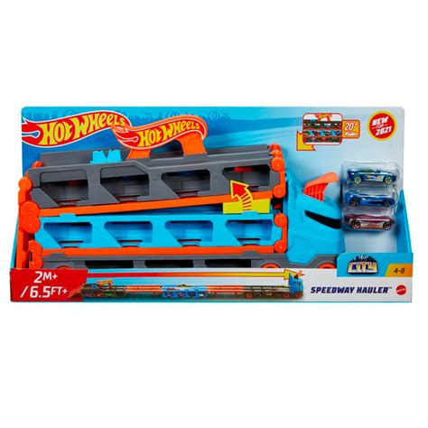 Грузовик автотрек Hot Wheels Десантирование с воздуха(скоростное ...