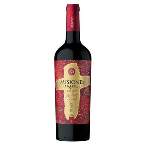 Booz Cl Vino Misiones De Rengo Medium Sweet Red Blend 750cc