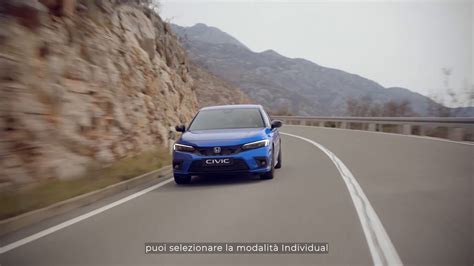 Nuova Honda Civic e HEV Full Hybrid Guidabilità e Tecnologie a bordo