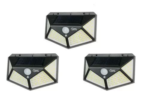 Kit De L Mparas Solares De Pared Con Sensor De Led Funciones