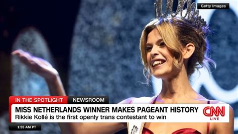 Cnn On Twitter Rikkie Kollé Became The First Openly Trans Pageant