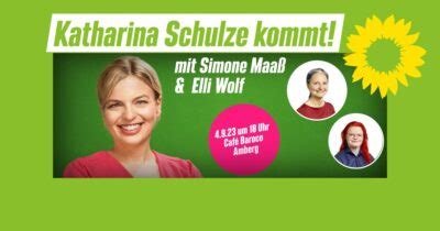 Katharina Schulze in Amberg BÜNDNIS 90 GRÜNEN