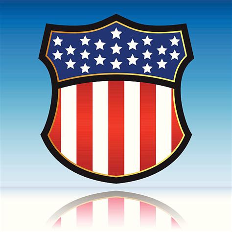 American Flag Shield Illustrations Royalty Free Vector Graphics And Clip