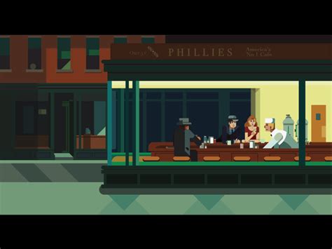 Nighthawks Study By Madeline Carr On Dribbble