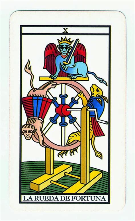 La Rueda De La Fortuna En El Tarot Significado Y