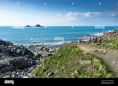 Porth nanven rocks hi-res stock photography and images - Alamy