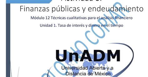 Unadm Mis Actividades Y Contenido De Apoyo M Dulo Unidad