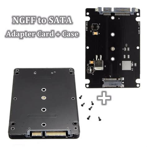 Converter Adapter Case B Key Socket 2 M 2 NGFF SATA SSD Transfer To 2