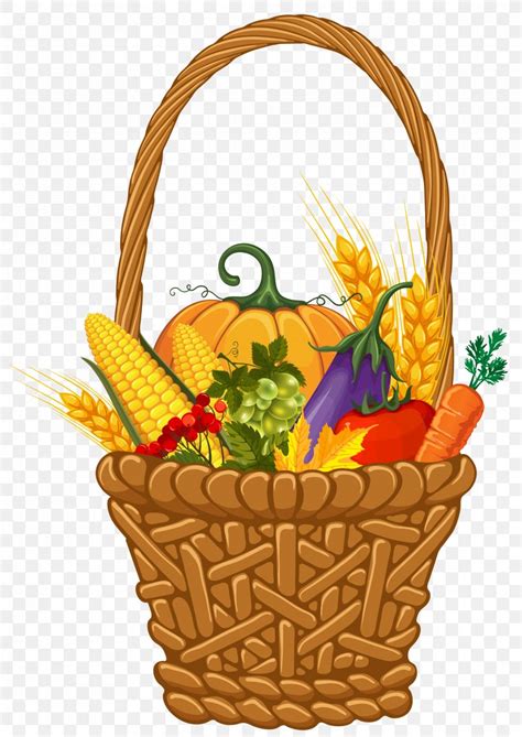 Basket Autumn Thanksgiving Harvest Clip Art, PNG, 4120x5826px, Autumn ...