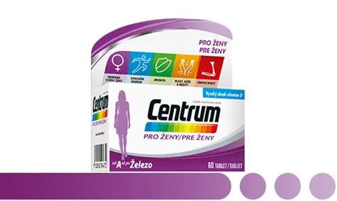 Centrum Multivitamín Pro ženy 60 Tablet