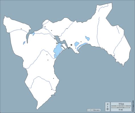 Ciudad Metropolitana De Cagliari Mapa Gratuito Mapa Mudo Gratuito