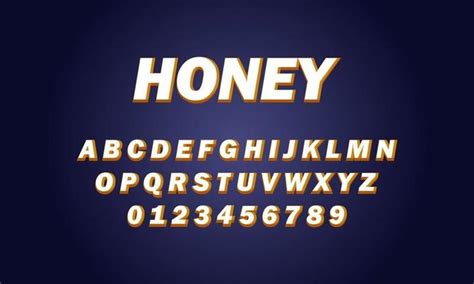 Honey Font Vector Art, Icons, and Graphics for Free Download