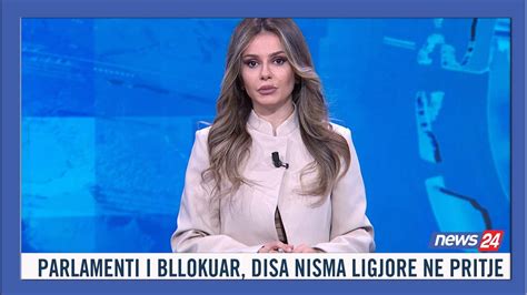 4 Shkurt 2024 Edicioni I Lajmeve Ne News24 Ne Studio Daljana Sejdia