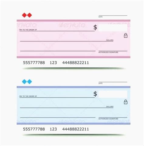 30 Blank Checks for Kids | Example Document Template