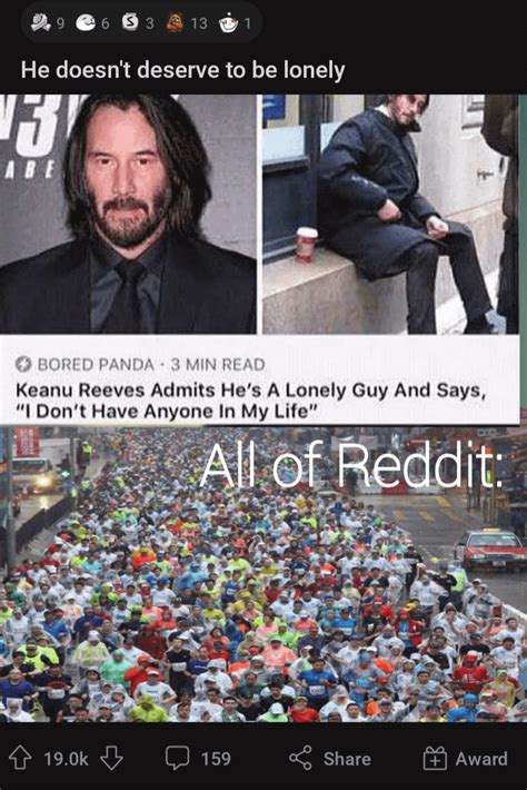 Keanu Reeves Wholesome Chungus Amogus 100 Rredditmoment