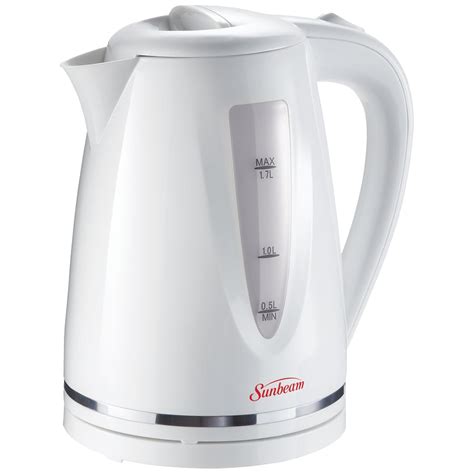 Sunbeam Cordless Electric Kettle L Colour White Rossy