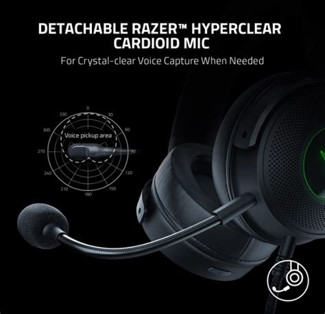 Razer Kraken V3 Hypersense Wired Usb Gaming Headset With Haptic Technology Triforce Titanium