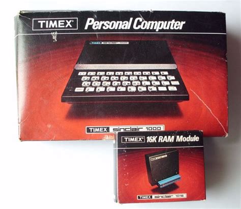 Timex Sinclair 1000 Personal Computer With 16k Ram Module In Etsy