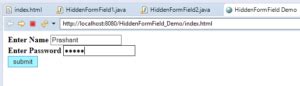 Session Management Using Hidden Form Field In Servlet With Example