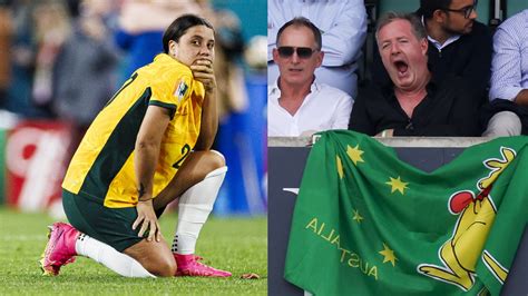 Sweet Revenge Piers Morgan Blasts Matildas After Lionesses Victory