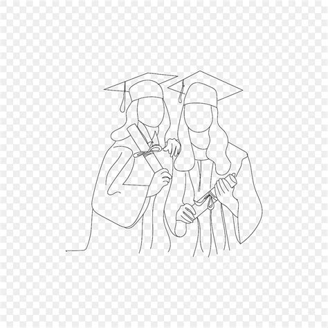 Graduation Silhouette Draw Two Commencement New Backgrounds