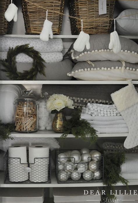 Simple Touches To Our Upstairs Christmas Closet Dear Lillie Studio