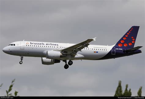 Aircraft Photo Of Oo Sng Airbus A Brussels Airlines