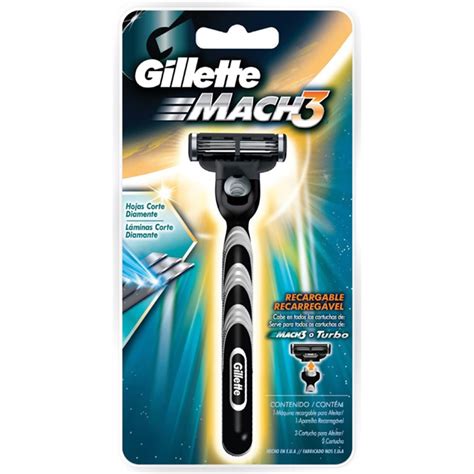 Barbeador Gillette Mach3 Reg Supertem