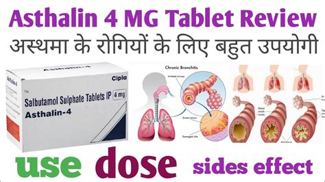 How To Use Asthalin 4 Tablet Use Dose And Side Effect Dr