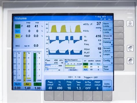 Premium Photo | Hospital monitor machines symbolize the importance of