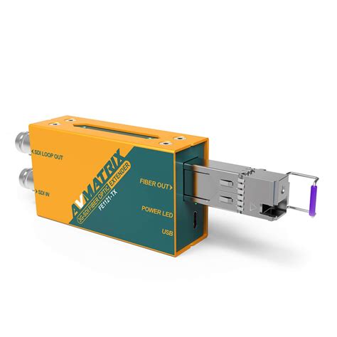 Fe1121 3g Sdi Fiber Optic Extender Avmatrix