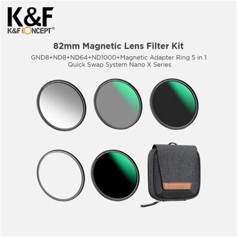 Promo KNF Concept 82mm 4in1 Filter Magnetic GND8 ND8 ND64 ND1000 With