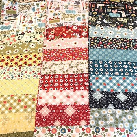 Half Yard Bundle FARM GIRLS UNITE By Poppie Cotton 27 Etsy