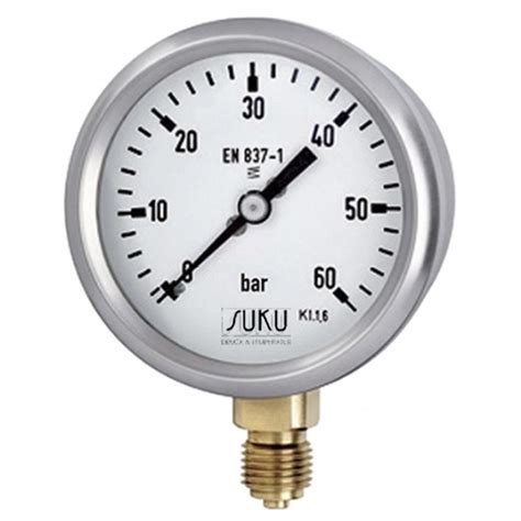 Type Bourdon Tube Pressure Gauge Ns Accuracy Case