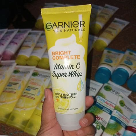 Jual Facial Wash Garnier Light Complete Scrub Dan Vitamin C Face Wash