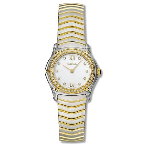 Ebel Classic Wave Women Watches No. 1157F19-971025 :: GOLD DIAMOND ...