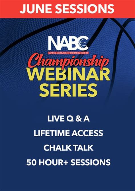 Nabc Championship Webinar Series June Sessions Basketball