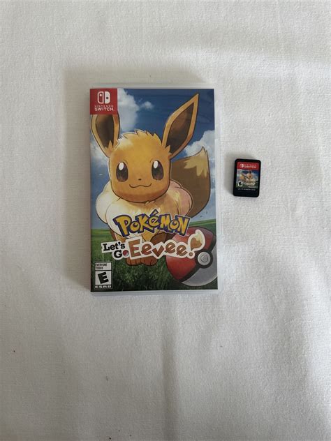 Pokemon Let S Go Eevee Nintendo Switch Game Only Ebay