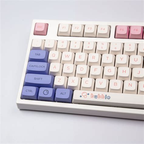 Keys Pbt Keycap Xda Profile Dye Sub Bubble Theme Personalized