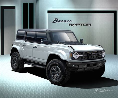 2023 Ford Bronco Raptor Art Prints by Danny Whitfield Comes in 10 Different Exterior Colors ...