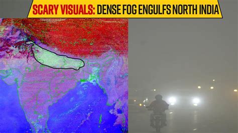 Cold Wave Imd Issues Red Alert For Delhi Dense Fog Engulfs North India