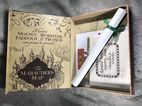 Official Ron Weasley Harry Potter Film Artefact Box B N Exclusive