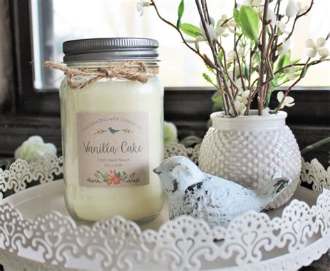 Soy Mason Jar Candle Choose Your Scent Container Etsy