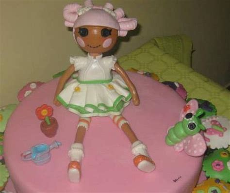 Lalaloopsy Blossom Flowerpot Decorated Cake By Manuela Cakesdecor