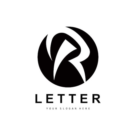 R Lettre Logo Vector Alphabet Symbole Conception Pour Les Logos De